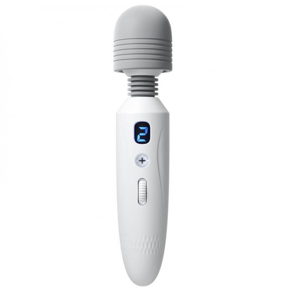 MizzZee - Yuechao Big Head LCD AV Wand (Chargeable - White) MizzZee - Yuechao Big Head LCD AV Wand (Chargeable - White)